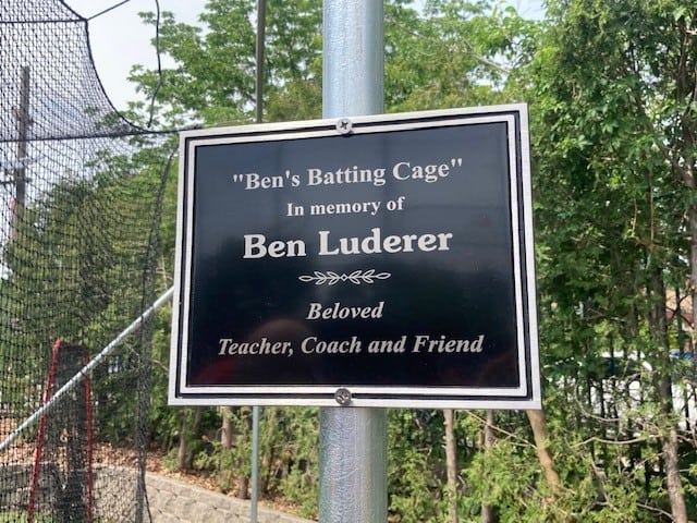 Read more about the article Cliffside Park EA honors coach with batting cage dedication