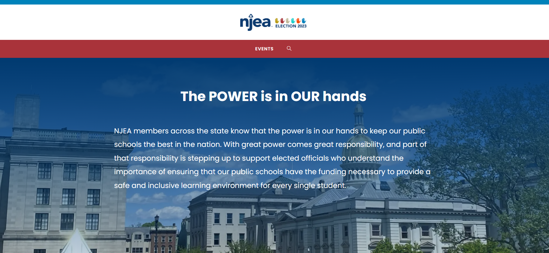 Read more about the article NJEA unveils Election 2023 website