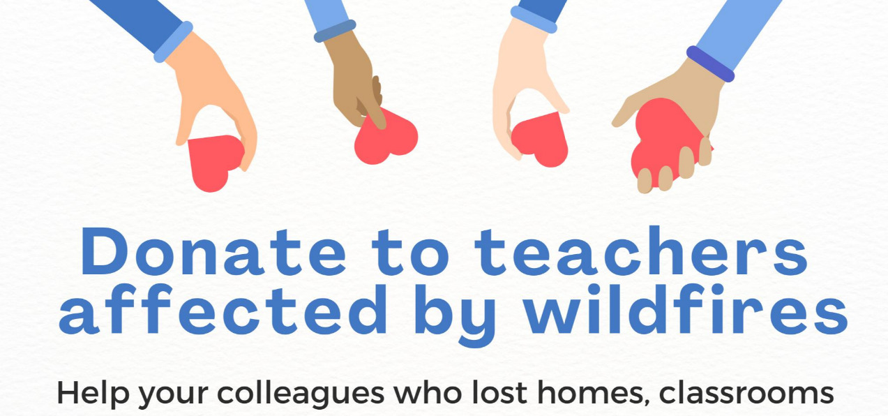 Read more about the article Help for educators affected by Maui wildfires   