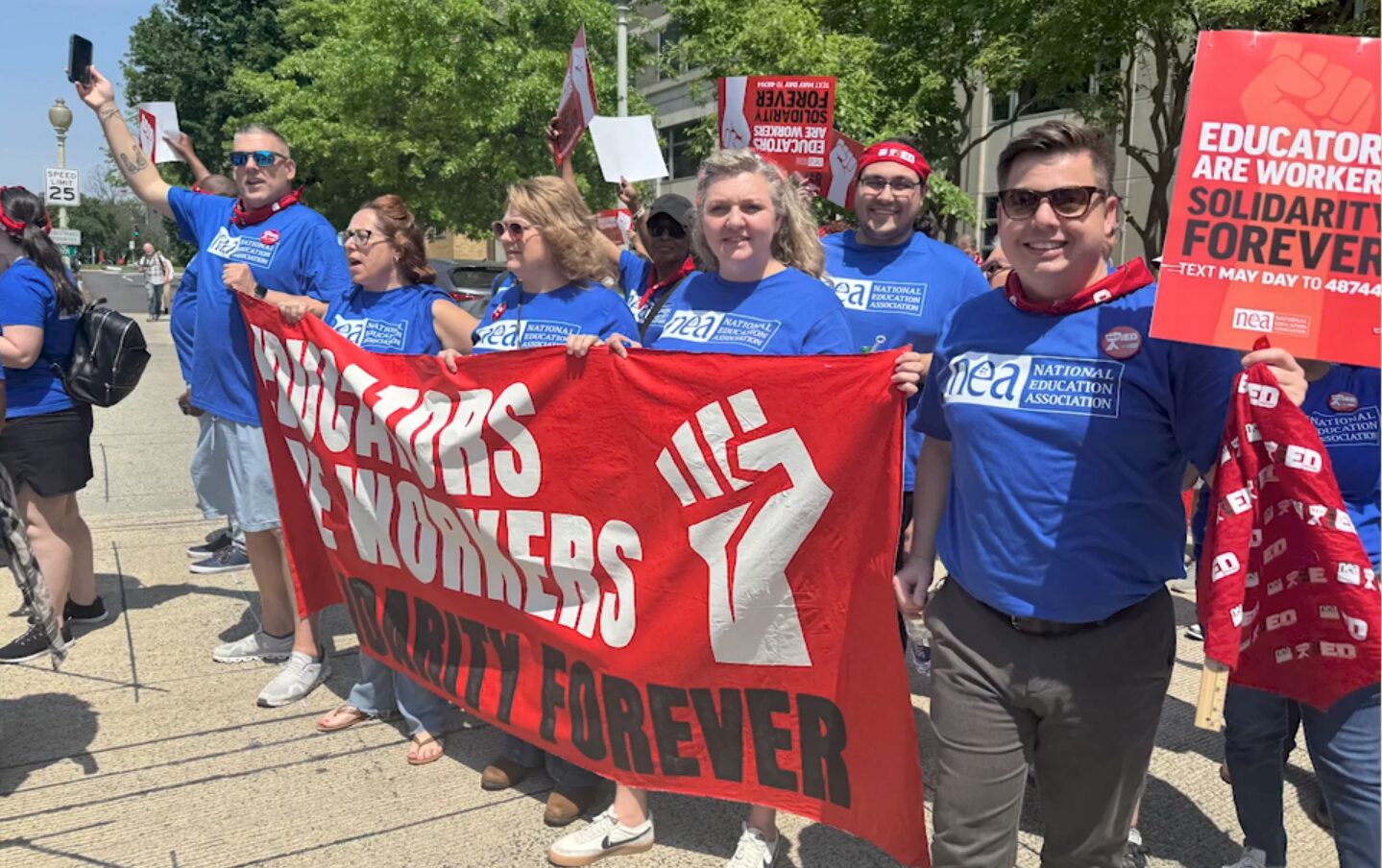Read more about the article NJEA officers speak at May Day events