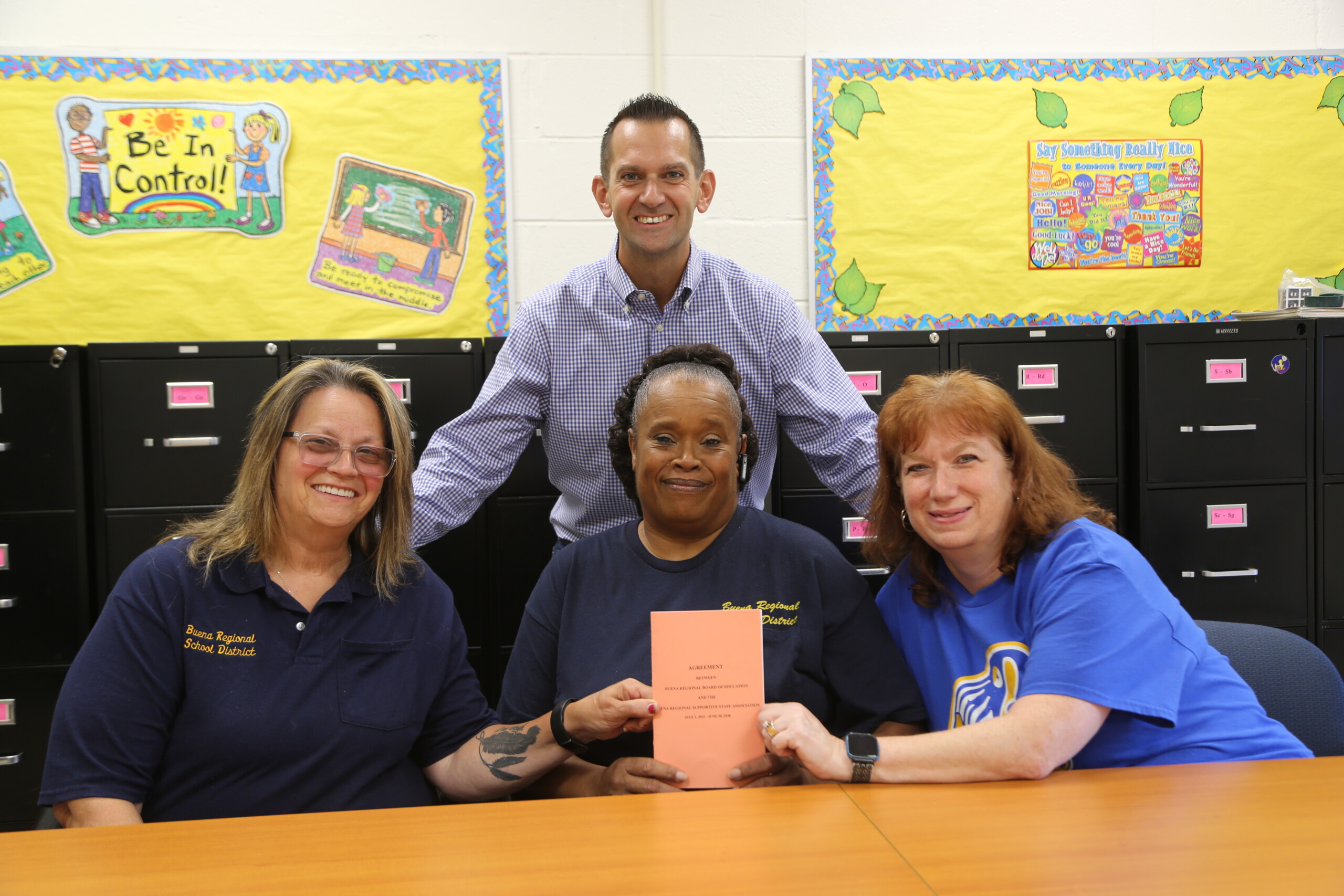 Read more about the article Buena Regional support staff overcome major challenges to settle contract