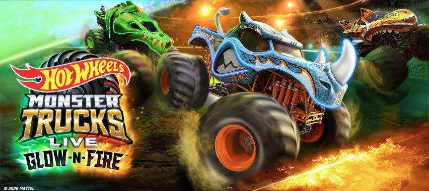 Read more about the article Hot Wheels Monster Trucks Live “Glow‑N‑Fire” Tickets: NJEA Sensory Supply Drive