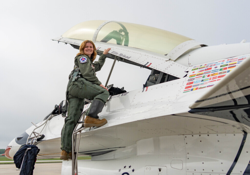 Manchester Township teacher flies with the Thunderbirds