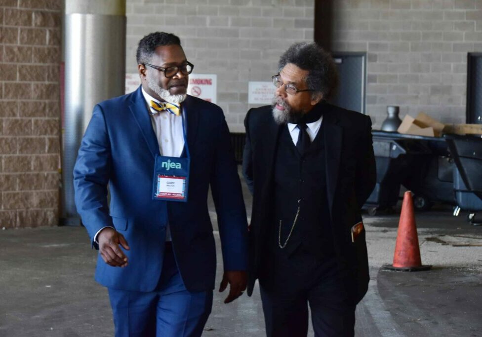 Gary Melton with Dr. Cornel West.