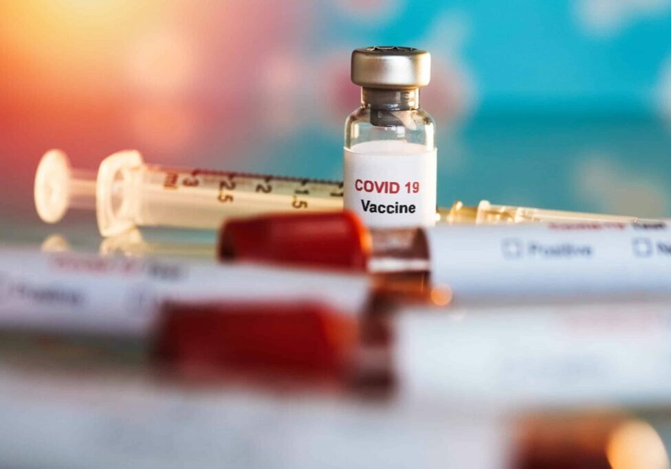Vaccine and syringe
