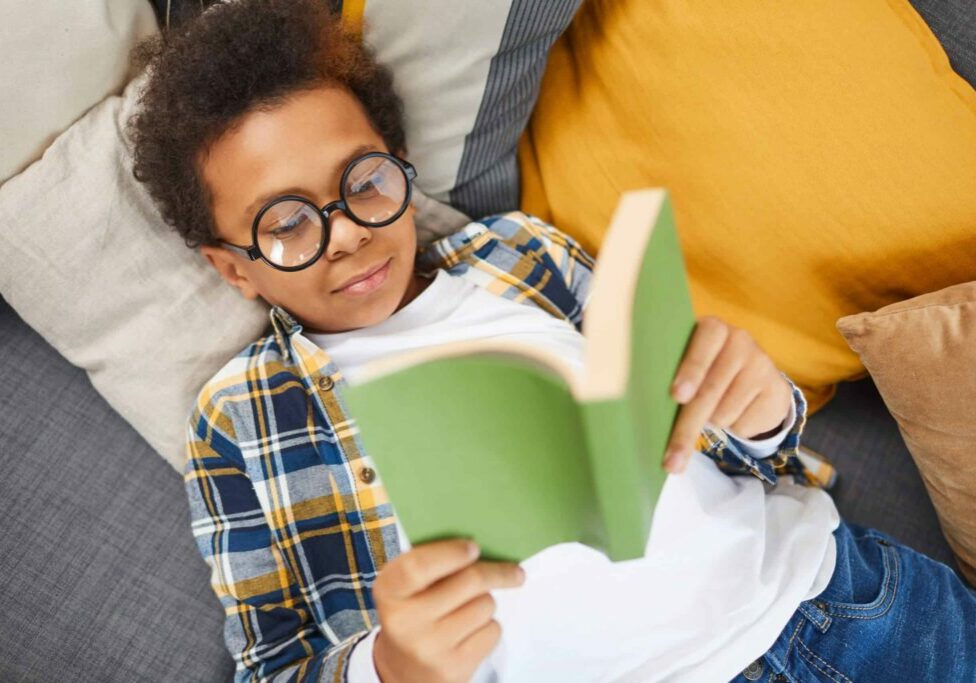 Boy Reading Book