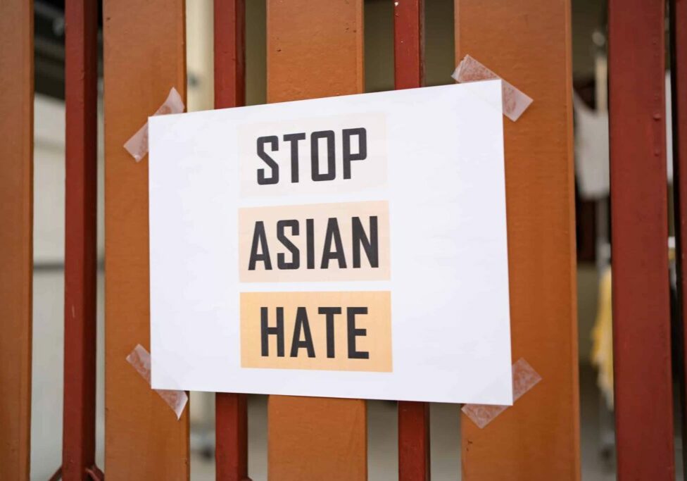 Stop Asian Hate sign 