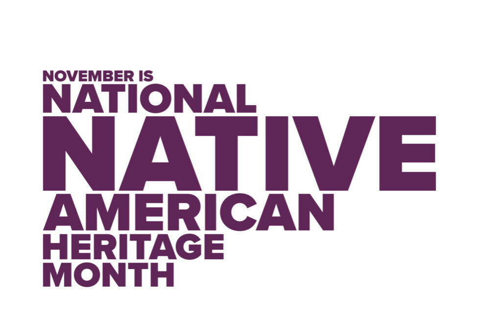National Native American Heritage month logo