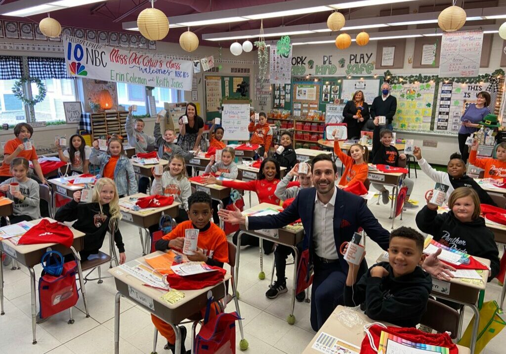 NBC10 with Nicole DelCorio’s class