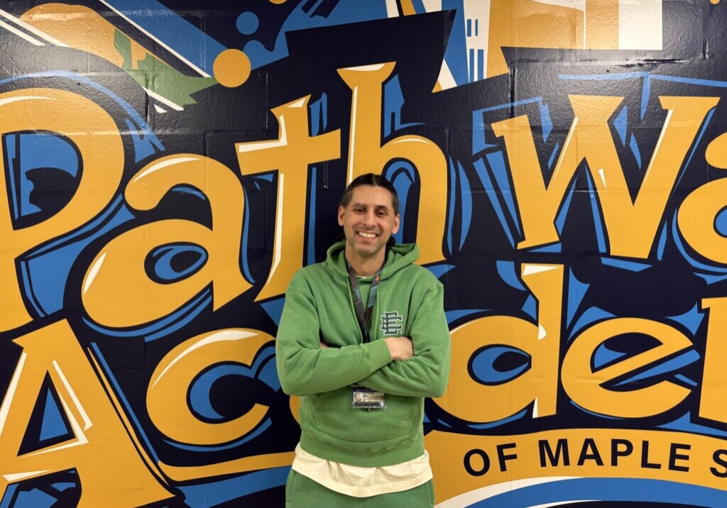 Veteran teacher Edwin Quezada and his colleagues at Maple Shade High School's Pathways Alternative School work to help students feel safe, supported and understood.  