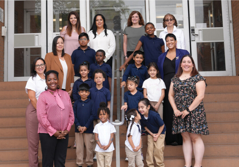teachers working with deaf and hard of hearing students in Jersey City