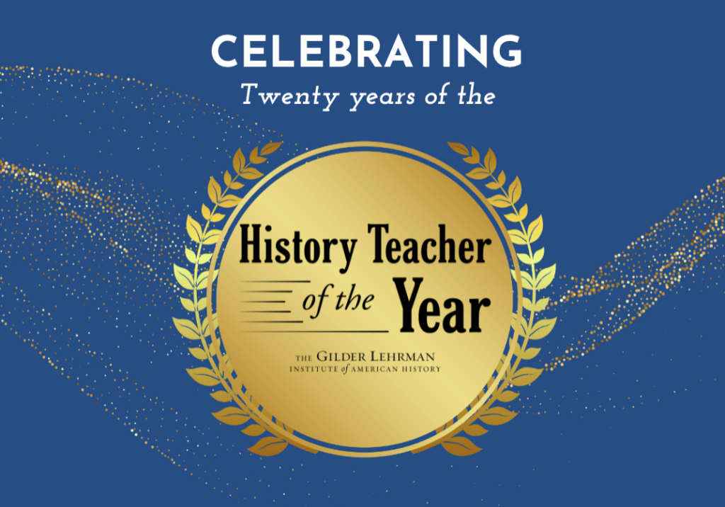 history teacher of the year logo