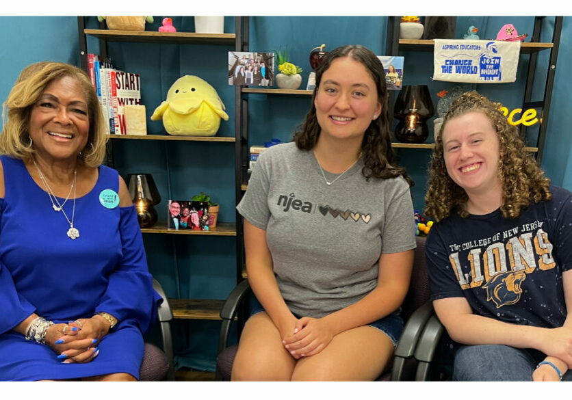 The Aspiring Ed PodSquad Podcast meets with NJREA President Joan Wright
